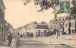 72-CHATEAU-DU-LOIR- AVENUE DE LA FGARE ET CAISSE D'EPARGNE - Chateau Du Loir