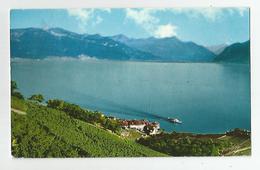 Suisse Vaud Chexbres Balcon Du Léman Vue De La Corniche Ed Marcel Rouge Lausanne - Chexbres