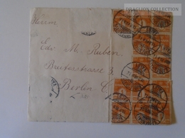 W511.29 Denmark  Danmark - Cover  1908  Cancel Kobenhavn VALBY  Sent To Berlin - Briefe U. Dokumente