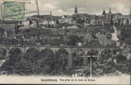 YT 92 Luxembourg Grand Duché CAD Rectangulaire Luxembourg Ville IV Tournoi International Gymnastique 1 Aout 1909 Sport - 1907-24 Wapenschild