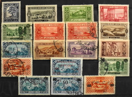France (ex-colonies & Protectorats) > Grand Liban 1925-1926 Collection - Neufs*/O - Unused Stamps
