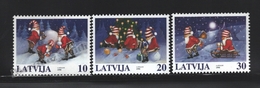 Lettonie – Latvia – Letonia 1998 Yvert 456-58, Christmas - MNH - Latvia