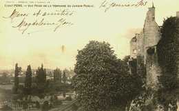 17...charente Maritime...pons...vue Prise De La Terrasse Du Jardin Public - Pons