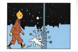 CP..ILLUSTRATEUR ...HERGE...TINTIN..  EDITION MOULINSARD....N°035  TBE....  NEUF. - Hergé