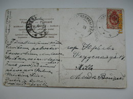 IMP. RUSSIA ST. PETERSBURG REGION MOLOSKOVITSY CANCEL  , OLD POSTCARD   , O - Otros & Sin Clasificación