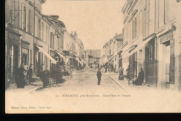 Delcampe - 47 - Miramont , Pres  Marmande -- Grand'Rue Du Temple - Marmande