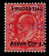 R816 - GREAT BRITAIN. SC#: 211- USED - " PRUDENTIAL ASSUR COY LD " - OVERPRINTED - Gebraucht