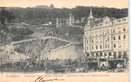 Döbrentei Tér Gellért Szaborral Budapest HUNGARY - Hungary