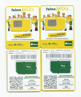 MADAGASCAR MADAGASKAR  2 Cartes SIM NEUVES 4G  /  MALAGASY 2 NEW SIM Card TELMA MADAGASCAR - Madagaskar