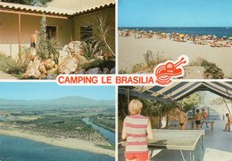 Canet Plage En Roussillon - Camping Caravaning " Le Brasilia " Multivues - Canet En Roussillon