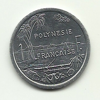 1996 - Polinesia Francese 1 Franc - Polynésie Française