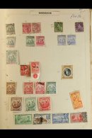 QV - QEII COMMONWEALTH In Two Old Sprinback Albums, Mint & Used Stamps Arranged From Aden, Antigua & Ascension Through T - Andere & Zonder Classificatie