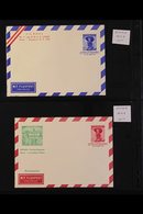 AEROGRAMMES 1950-1957 PRINTED TO PRIVATE ORDER Fine Unused All Different Collection. With Stamp Centenary (2), UPU Anniv - Other & Unclassified