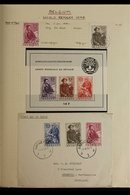 1890s-1970s INTERESTING COLLECTION WITH COVERS. A Charming Old Used Collection Of Stamps, Covers & Picture Postcards Pre - Andere & Zonder Classificatie