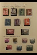 1914-1974 INTERESTING MINT & USED COLLECTION With Covers, Mini-sheets & Booklets Presented In An Album, Includes 1928 Or - Andere & Zonder Classificatie