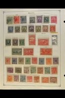 1866-1982 SUBSTANTIAL MINT AND USED COLLECTION On A Thick Pile Of Pages. The 19th Century Mainly Used Including Some Bet - Autres & Non Classés