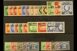 TRIPOLITANIA Fine Mint Selection Of Complete Sets, SG T1/13, T27/34, TD1/10. (31 Stamps) For More Images, Please Visit H - Italian Eastern Africa