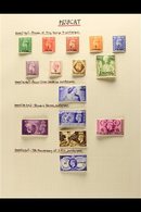 1948-50 SUPERB MINT COLLECTION Beautifully Written Up On Pages, Includes 1948 Set Of 9, 1950-55 Set Of 6, 1952-54 Set, 1 - Bahrain (...-1965)