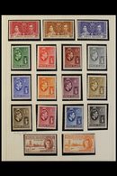 1913-1951 VERY FINE MINT COLLECTION In Hingeless Mounts On Leaves, ALL DIFFERENT, Includes 1921 Die II Set, 1922-28 Most - Britse Maagdeneilanden