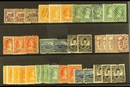 1860 - 63 USED AND UNUSED SELECTION Attractive Group Of These Early Pictorials Incl Used 1c Shades (3), 2c Orange (3), 5 - Other & Unclassified