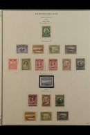 1910 - 1946 COMPLETE MINT COLLECTION Superb Complete Basic Mint Collection On Scott Pages, Missing Only The 1919, 1927 A - Altri & Non Classificati