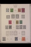 STATES & DEPARTMENTS 1860's-1900's MINT & USED COLLECTION On Pages, All Different, Includes Antioquia, Bolivar, Bogota L - Kolumbien