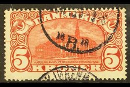 1915 5k Deep Carmine-red "GPO - Copenhagen", SG 185, Cds Used For More Images, Please Visit Http://www.sandafayre.com/it - Other & Unclassified