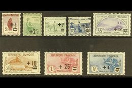 1922 War Orphans Fund Set, SG 388/95, Yv 162/69, Fine Mint (8 Stamps) For More Images, Please Visit Http://www.sandafayr - Other & Unclassified