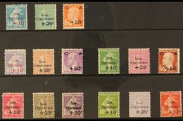 1927-31 SINKING FUND SETS. A Mint Collection Of Five Sets Including The 1927 Set (Yv 246/48, SG 460/62), 1928 Set (Yv 24 - Other & Unclassified