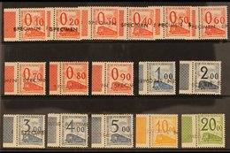 PARCEL POST (PETITS COLIS) 1960 Set Complete From 10c To 20fr Overprinted With "SPECIMEN" Handstamps, Never Hinged Mint  - Other & Unclassified