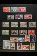 1948-55 ALL DIFFERENT NHM COLLECTION An Attractive Collection Presented On A Pair Of Stock Pages. Includes 1948 Air Post - Other & Unclassified