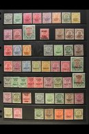 CHAMBA 1911-1939 MINT KGV COLLECTION On A Stock Page. Includes 1913 Set To 1r, 1927 Range With Most Values To 1r, Offici - Autres & Non Classés