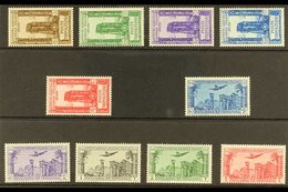 TRIPOLITANIA 1930-31 Colonial Agricultural Institute Overprints Complete Set Including Airs (Sassone 73/77 & A17/21, SG  - Otros & Sin Clasificación