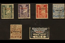 TRIPOLITANIA 1923 Fascist March On Rome Complete Set (Sass S. 2, SG 5/10) Fine Cds Used. (6 Stamps) For More Images, Ple - Altri & Non Classificati