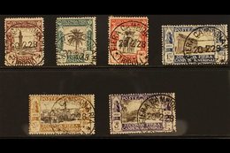 TRIPOLITANIA 1928 Second Tripoli Trade Fair Set (SG 49/54, Sass. Libia S. 15), Very Fine (first Day) Cds Used. (6 Stamps - Other & Unclassified