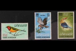 1964 AIR BIRDS Complete Set, SG 627/29, Never Hinged Mint (3 Stamps) For More Images, Please Visit Http://www.sandafayre - Jordanië