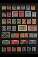 SPANISH CURRENCY 1907-1956 COMPLETE FINE USED A Delightful Complete Basic Run, SG 112/90. Note 1907-112 KEVII De La Rue  - Altri & Non Classificati