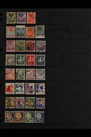 1925-1933 INTERRUPTED PERFORATIONS COMPLETE COLLECTION Of All Child Welfare Sets Issued With Interrupted Perforations, V - Sonstige & Ohne Zuordnung