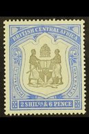 1897-1900 2s6d Black & Ultramarine, SG 48, Fine Mint For More Images, Please Visit Http://www.sandafayre.com/itemdetails - Nyasaland (1907-1953)