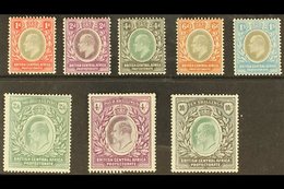 1903-04 Set To 10s, SG 59/65, Very Fine Mint. (8 Stamps) For More Images, Please Visit Http://www.sandafayre.com/itemdet - Nyassaland (1907-1953)