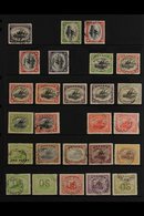 1901-1939 USED SELECTION Presented On Stock Pages That Includes An All Different Lakatoi Range To Various 4d, 1932-40 Pi - Papua Nuova Guinea