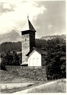 CAZIS St. Martinskapelle Blick Zum Piz Beverin - Bever