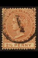 1879 2½d Red-brown, SG 7, Good Colour And Neatly Cancelled. For More Images, Please Visit Http://www.sandafayre.com/item - San Cristóbal Y Nieves - Anguilla (...-1980)