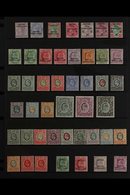 1903-1935 OLD TIME MINT COLLECTION Presented On Stock Pages That Includes A Small QV Range To Different 1r, KEVII Opt'd  - Somaliland (Protectoraat ...-1959)