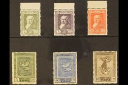 1930 Death Of Goya UNISSUED COLOURS Postage 2c Olive, 5c Violet & 30c Orange Edifil 500cc, 502cc & 509cc; Air Post 5c Ol - Andere & Zonder Classificatie