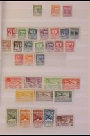 ANDORRA 1929 - 1949 MINT / CHIEFLY NEVER HINGED MINT COLLECTION Includes 1929-38 Perf 14 Selection To 4p, Perf 11½ Selec - Other & Unclassified
