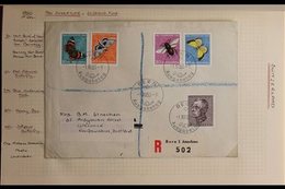 1936-1965 INTERESTING COLLECTION OF STAMPS & COVERS A Lovely Old Used Collection Of Stamps, Covers & Picture Postcards P - Autres & Non Classés