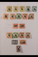 1897-1953 MINT COLLECTION On Leaves, Mostly All Different, Includes 1897 Set Incl 2d (x3, One Type II), 5d (x2) & 2s (x2 - Tonga (...-1970)