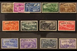 ZONE A 1948 Centenary Complete Set Including Express (Sass. S. 3, SG 65/76 & E83), Never Hinged Mint. (13 Stamps) For Mo - Andere & Zonder Classificatie