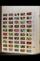 SHEETLETS & SE-TENANT STRIPS 1970s-1990s Never Hinged Mint Collection In An Album, Includes 1976 Flags Sheetlet, 1981 Bi - Autres & Non Classés